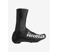 Copriscarpe da strada alti velotoze in lattice nero