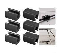 Coprisedia a forma di U, 14 mm, per sedie da sala da pranzo, scrivanie da ufficio e panche da cucina, per mantenere l'integrità del pavimento nel tempo (40 pezzi)