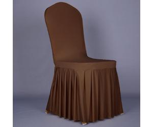 Coprisedia Banchetto Gonna Oxford Viola Scuro Non Serve Stirare Realizzato in