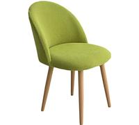 Coprisedia con Schienale 4/6 Pezzi Fodere Coprisedia Elasticizzato Elegante per Sala da Pranzo Ufficio Coprisedia con Schienale Rotondo Jacqaurd Lavabile (Color : I, Size : 4pcs)