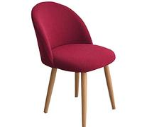 Coprisedia con Schienale 4/6 Pezzi Fodere Coprisedia Elasticizzato Elegante per Sala da Pranzo Ufficio Coprisedia con Schienale Rotondo Jacqaurd Lavabile (Color : K, Size : 2pcs)