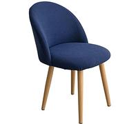 Coprisedia con Schienale 4/6 Pezzi Fodere Coprisedia Elasticizzato Elegante per Sala da Pranzo Ufficio Coprisedia con Schienale Rotondo Jacqaurd Lavabile (Color : C, Size : 4pcs)