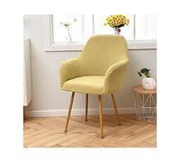 Coprisedia con Schienale,Fodere Coprisedia Elasticizzato Elegante per Sala da Pranzo con Braccioli Fodera Poltroncina Sala Pranzo Soggiorno Copertura Sedia da Scrivania (Color : B, Size : 1PCS)
