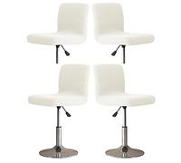 Coprisedia da Bar 2/4/6 Pezzi Coprisgabello da Bancone da Pub Coprisgabelli Cucina con Schienale, Fodere Antipolvere Lavabili Elastiche per La Cucina della Sala da Pranzo Copertura Sgabello da Bar ( C