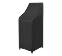 Coprisedia da patio, copertura per sedia da esterno, impermeabile, resistente ai raggi UV, resistente, regolabile, pieghevole, protezione per mobili da esterno, per balcone, prato, prato