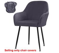 Coprisedia da Pranzo Morbido e Comodo Elasticizzato Poltrona Alta Antiscivolo