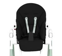 Coprisedia da pranzo per bambini,Copriseggiolone per bambini, Fodera per cuscino per seggiolino per l'alimentazione dei in pelle PU, Seggiolone imbottito per figlio, figlia, nipote, nipote