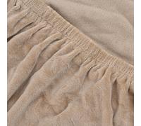 Coprisedia elastica comoda e resistente ai graffi in velluto Silverfox