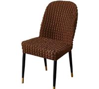 Coprisedia Elasticizzato Con Schienale Curvo, Coprisedia Elasticizzato For Sala Da Pranzo, Coprisedia Rimovibile For Sedia Decorativa, Facile Da Installare(F,1pack)