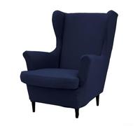 Coprisedia elasticizzato per tutte le stagioni, offre una protezione completa e una vestibilità sicura per vari stili di sedie tra cui poltrone e sedie a secchiello (blu navy)