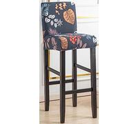 Coprisedia/Fodera Per Sgabello da Bar Con Schienale 2/4/6 Pezzi Coperture per Sedie da Pub Copri Sgabello Cucina, Fodere Lavabili Elastiche per La Cucina della Sala da Pranzo Copertura ( Color : #12 ,