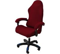 Coprisedia Gaming Elasticizzata Ergonomica Con Copri Braccioli Rimovibile, Fodera Per Sedia Da Ufficio E Computer, Rivestimento Antiscivolo Con Cerniera - Per Sedie Da Gioco(N,2ps)