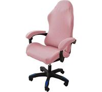 Coprisedia Gaming Elasticizzata Ergonomica Con Copri Braccioli Rimovibile, Fodera Per Sedia Da Ufficio E Computer, Rivestimento Antiscivolo Con Cerniera - Per Sedie Da Gioco(I,2ps)