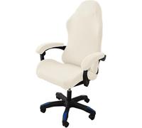 Coprisedia Gaming Elasticizzata Ergonomica Con Copri Braccioli Rimovibile, Fodera Per Sedia Da Ufficio E Computer, Rivestimento Antiscivolo Con Cerniera - Per Sedie Da Gioco(B,2ps)