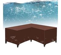Coprisedia impermeabile resistente per divano Ge, 250 x 250 x 100 cm, resistente tessuto Oxford con prese d'aria, protezione per mobili da giardino, resistente alle intemperie e ai raggi UV