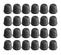 Coprisedia in silicone con strato inferiore in feltro per resistenza ai graffi sul pavimento e regolazione della posizione della sedia più silenziosa (nero+feltro)