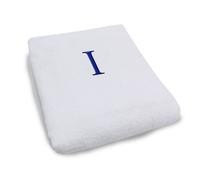 Coprisedia in spugna di cotone super morbido e assorbente SUPERIOR Lounge, con monogramma personalizzato, bianco, 1 pezzo