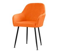 Coprisedia in tessuto velluto oro aggiungi un tocco di lusso alla tua zona pranz