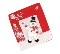 Coprisedia natalizio, coprisedie per feste natalizie, cappello di Babbo Natale, decorazione per sala da pranzo, decorazioni