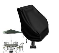 Coprisedia per esterni, impermeabili, in tessuto Oxford con rivestimento in poliuretano, resistente ai raggi UV e antipolvere, fascia elastica per mobili da giardino, terrazza e yacht