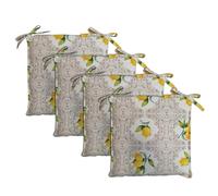 Coprisedia Ravello beige 40x40 cm set da 4 pz Beige