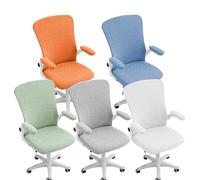 Coprisedia Ufficio,Fodera Sedia Ufficio 1 Set Office Chair Cover Elastic Gaming Anti-dirty Split Computer Seat Slipcover For Bar Home(A3)