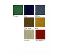 Coprisedia vestisedia Chic trapuntato con laccetti regolabili Vari colori AA345