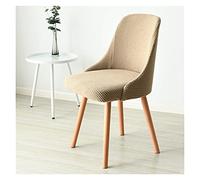 Coprisedie 1 / 6PC Curvo Lato Posteriore Sedia Copertura a Braccio a Braccio a Braccio a Braccio Tagliata Grande Taglia Moderna Sala da Pranzo Sedia coperture sedili for Cucina (Color : K11, Size :
