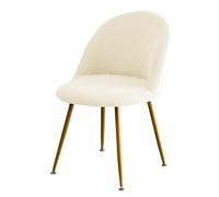 Coprisedie con Schienale 1/2/4/6 Pezzi Copripoltrona Elasticizzato Ufficio Coprisedia con Braccioli Fodera per Sedia Poltroncina Sala Pranzo Bianco Velluto Cucina Copertura Sedie ( Color : 10# , Size