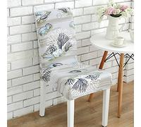 Coprisedie Con Schienale 6 Pezzi Conchiglia Di Corallo Grigio Coprisedia Spandex Copri Sedie Lavabile Coprisedie Con Schienale Estraibile Coprisedie Elasticizzato Resistente Copri Sedia Moderna