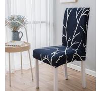 Coprisedie con Schienale Fodere Coprisedia per Sala da Pranzo Coprisedie Elasticizzati Lavabili Universale per Soggiorno, Cucina, Casa Décor, Hotel, Festa, Ristorante, Banchetto(Style-II#)