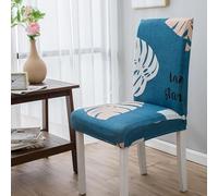 Coprisedie con Schienale Fodere Coprisedia per Sala da Pranzo Coprisedie Elasticizzati Lavabili Universale per Soggiorno, Cucina, Casa Décor, Hotel, Festa, Ristorante, Banchetto(Style-GG#)