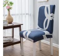 Coprisedie con Schienale Fodere Coprisedia per Sala da Pranzo Coprisedie Elasticizzati Lavabili Universale per Soggiorno, Cucina, Casa Décor, Hotel, Festa, Ristorante, Banchetto(Style-AA#)