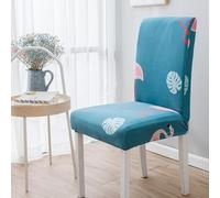 Coprisedie con Schienale Fodere Coprisedia per Sala da Pranzo Coprisedie Elasticizzati Lavabili Universale per Soggiorno, Cucina, Casa Décor, Hotel, Festa, Ristorante, Banchetto(Style-T#)