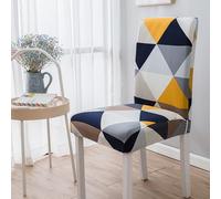 Coprisedie con Schienale Fodere Coprisedia per Sala da Pranzo Coprisedie Elasticizzati Lavabili Universale per Soggiorno, Cucina, Casa Décor, Hotel, Festa, Ristorante, Banchetto(Style-EE#)