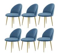 Coprisedie Elasticizza1/2/4/6 Pezzi, Universale Fodere Coprisedia per Sala da Pranzo,sgabello a fondo tondo Accent Coprisedile da pranzo con schienale basso Coprisedile elastico a becco d'anatra grand