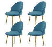Coprisedie Elasticizza1/2/4/6 Pezzi, Universale Fodere Coprisedia per Sala da Pranzo,sgabello a fondo tondo Accent Coprisedile da pranzo con schienale basso Coprisedile elastico a becco d'anatra grand
