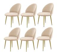 Coprisedie Elasticizza1/2/4/6 Pezzi, Universale Fodere Coprisedia per Sala da Pranzo,sgabello a fondo tondo Accent Coprisedile da pranzo con schienale basso Coprisedile elastico a becco d'anatra grand