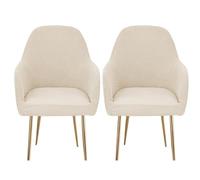 Coprisedie Elasticizzati con Braccioli,Fodere coprisedia per sala da pranzo,Fodera Universale per Sedie da Pranzo con Schienale Curvo, Lavabili per Casa Cucina Ristorante Eventi Décor (G,2PCS)