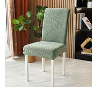 Coprisedie Salvia Japonica Verde Coprisedia Coprisedie Elasticizzato Coprisedie con Schienale 2 Pezzi Copri Sedie Lavabile Rimovibile per Sala da Pranzo Feste Hotel Ristorante