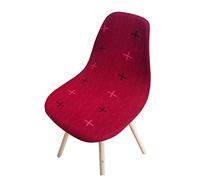 Coprisedie Scandinavo 4 Pezzi Coprisedie Sala da Pranzo Elasticizzato Fodere per Sala da Pranzo Cucina Coprisedia con Schienale Stampata