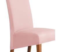 Coprisedie Set di 4/6/2/1 Copri Sedie da Pranzo Elastici/Sedie da Pranzo/Coprisedie Elasticizzato Couverture De Chaise in Flanella con Fascia Elastica/Coprisedie Eleganti (Color : 15#, Size : 6pcs)