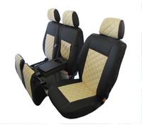 Coprisedile 2+1 per PEUGEOT BOXER CITROEN JUMPER FIAT DUCATO 2002+ LHD Beige ECO