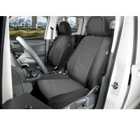 Coprisedile aderente Performer in 100% poliestere compatibile con Ford Transit/Transit Connect/Transit Tourneo, 1 coprisedile singolo conducente
