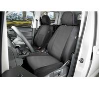 Coprisedile aderente Performer in 100% poliestere compatibile con VW T7/Caravelle T7 Bus (TV, TW), 1 sedile singolo posteriore - a destra dietro il passeggero anteriore