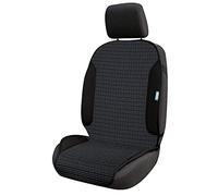 Coprisedile Anteriore Universale Fisiocomfort Tess. Rigato Nero