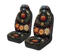 Coprisedile Auto Anteriore Florals Ladybird Accessori Coprisedili Auto Impermeabile Copri-Sedile per Donne E Uomini Furgoni 52X138 Cm