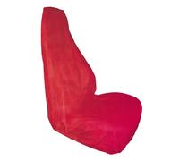 Coprisedile Auto Cappuccio Salvasedile Universale Rosso Poliestere Lavabile 1 pz