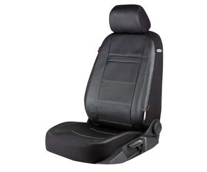 Coprisedile auto Clint, coprisedile auto in vera pelle, coprisedile anteriore