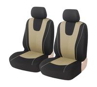 Coprisedile Auto Coprisedili Auto In Tessuto Protettivo Per VW Per Golf Per Amarok Per Atlas Per Jetta Per Bora Per CC Auto Set Coprisedili(4Pcs-Beige)
